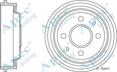 APEC BRAKING drm9155 -  Тормозной барабан